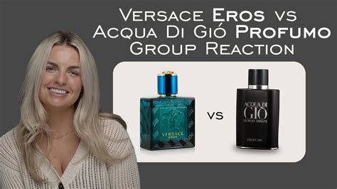 versace eros vs acqua di gio profumo|Versace Eros color.